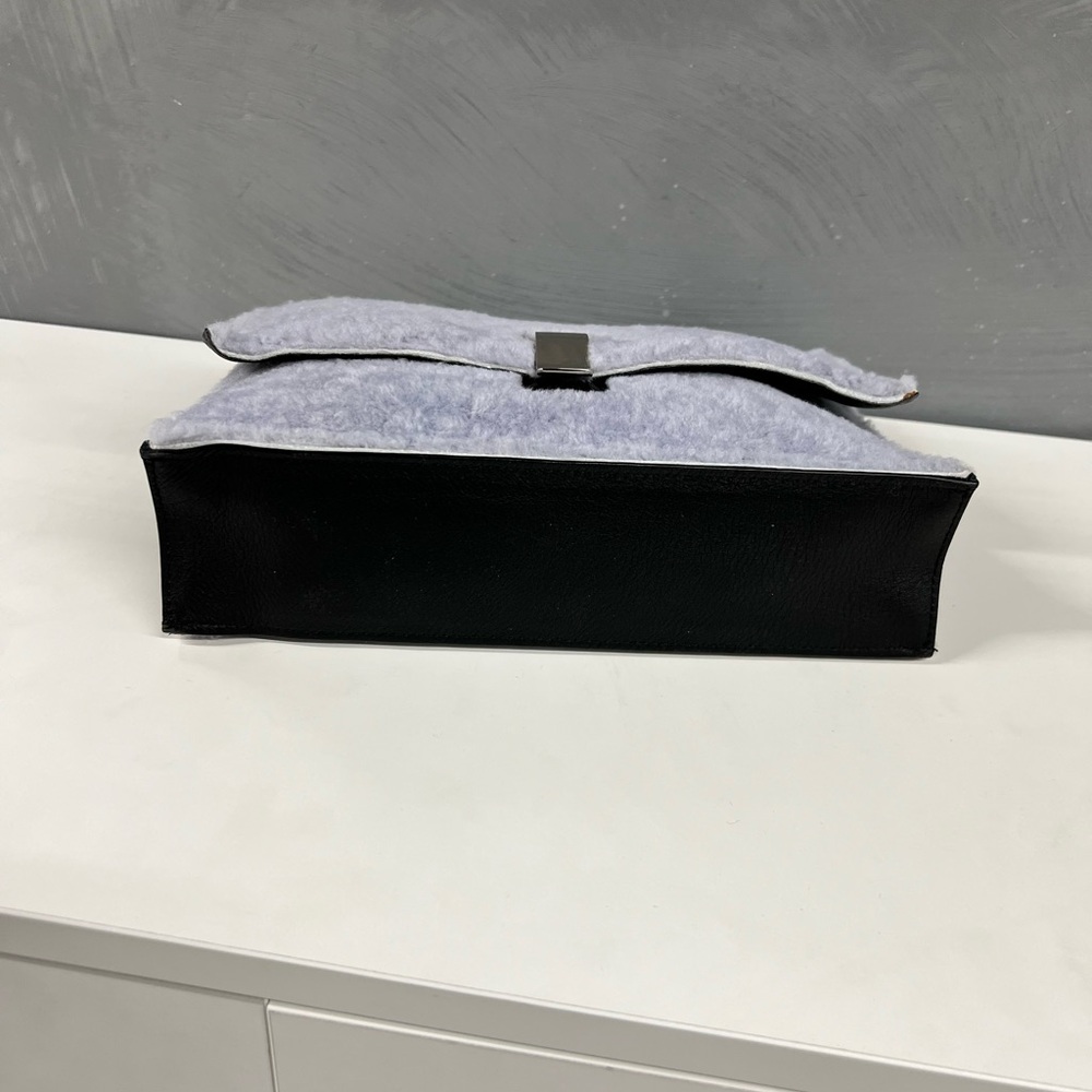 Proenza Schouler Lavender Shearling Clutch - Picture 6 of 10